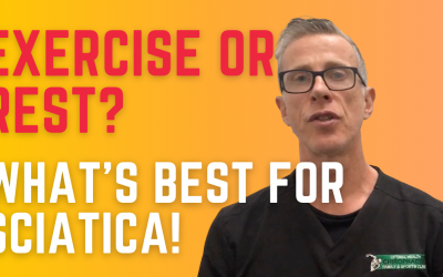 Exercise or Rest. What’s Best For Sciatica