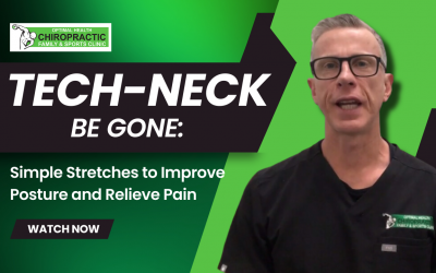 Say Goodbye to Tech-neck with Simple Stretches and Exercises!